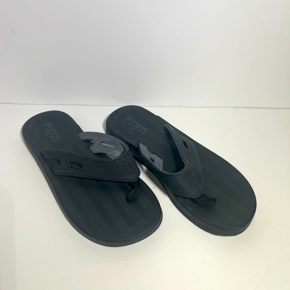 Flojos Mens Flip Flop Sandals Size 10 Excellent Condition - Picture 1 of 4